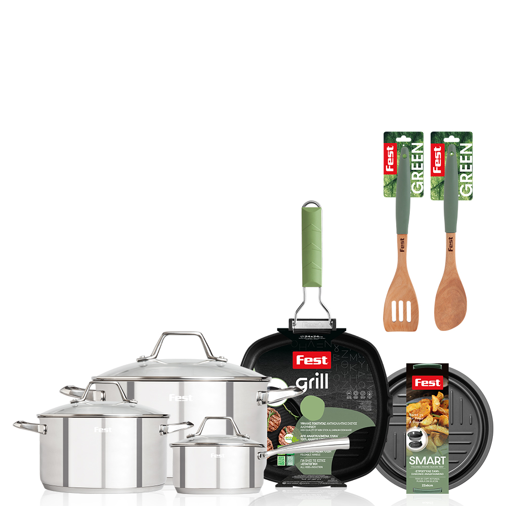 0066891_1 COOKING ΣΕΤ 7 ΤΕΜ. ΣΚΕΥΩΝ FEST