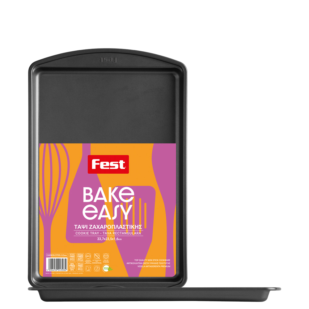 1263203 ΤΑΨΙ ΖΑΧ/ΚΗΣ 33.7x23.5x1.6 EK. BAKE EASY FEST